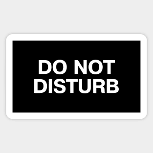 DO NOT DISTURB Sticker